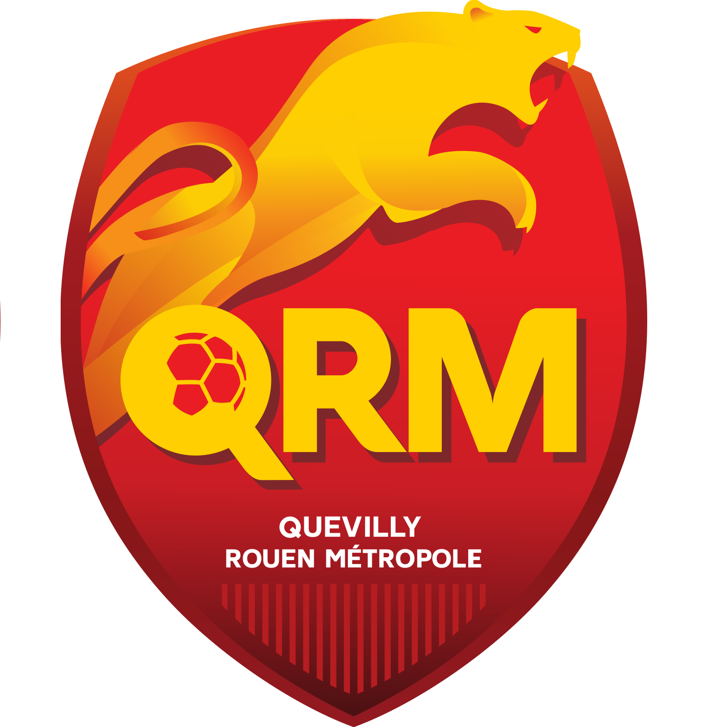 Logo Club Foot Quevilly Rouen Métropole