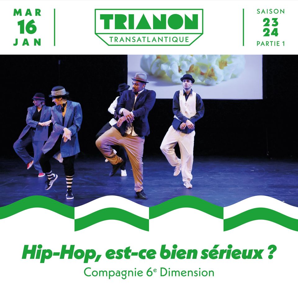 CIE 6eme DIMENSION : HIP-HOP est ce bien sérieux?