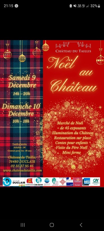 Noël au Château du Taillis